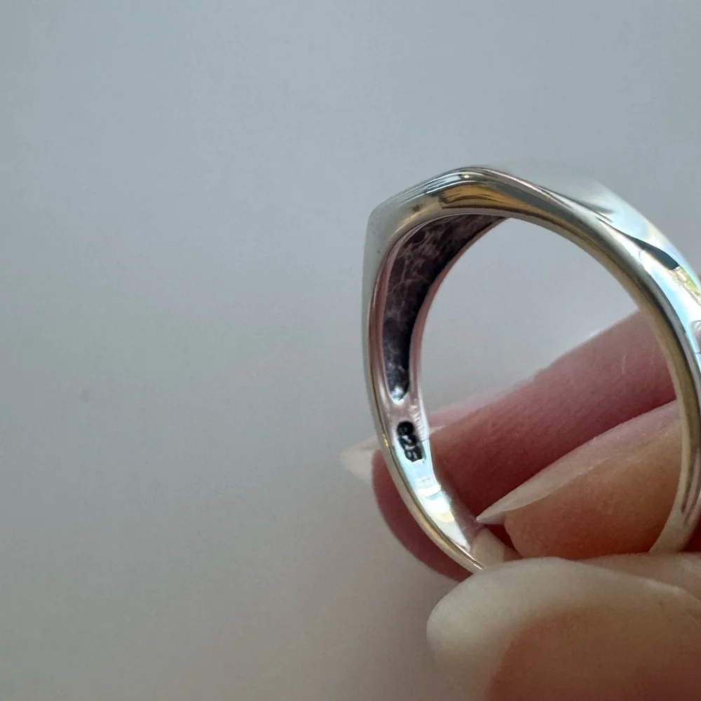 Cross Sterling Silver Ring